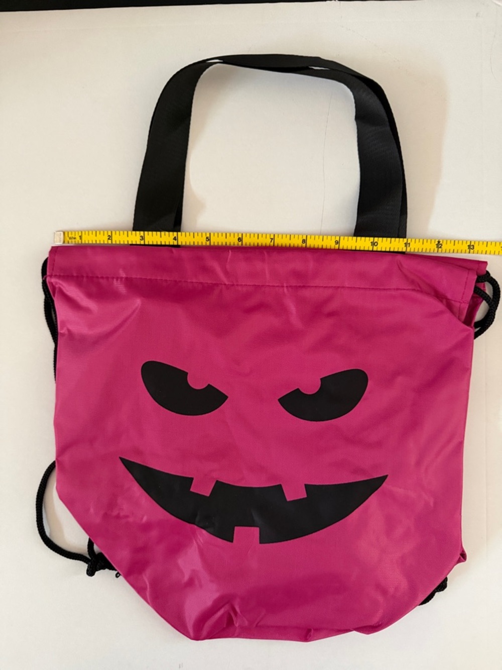 Hot Pink Halloween Face Tote Bag